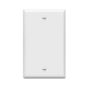 1-Gang Blank Cover Wall Plate | Residential Grade | Enerlites 8801