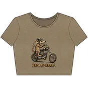 Rat Boy Brown Crop Tee