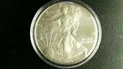 2015 silver eagle 99.9% pure