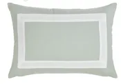 Amalfi Linen Border Pillow
