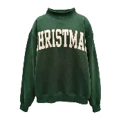 Christmas Mock Neck Sweatshirt