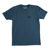 GARAGE TEE IN BLUE JEAN