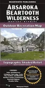 Absaroka Beartooth Mountains Wilderness Map