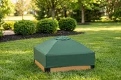 4' x 4' Composite Square Sandbox - 2 Inch Profile
