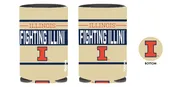 Illinois Fighting Illini Cream Vintage Koozie