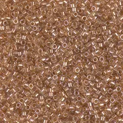 Sparkle Honey Beige Lined Crystal 11/0 Miyuki Delica Bead DB0901 7g
