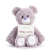Plush- Friendship Purple Bear 8"