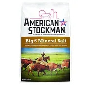 American Stockman® Big 6® Mineral Salt - 50 lb
