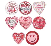 9″ Pre-inflated Valentine’s Day Balloon