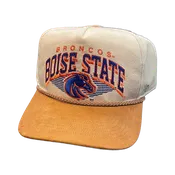 Boise State Broncos 47Brand Rope Snapback Hat (Cream/Caramel)