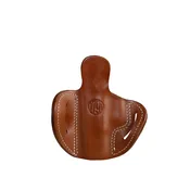 1791 Gunleather ORBH21CBRR BH2.1 Optic Ready OWB Size 2.1 Classic Brown Leather Belt Slide Compatible w/Glock 17/S&amp;W M&amp;P Shield/Springfield XD Right Hand
