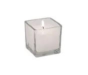 2 inch Square Filled Votive Candle