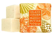 ISLAND GINGER MANGO BUTTER 1.9OZ SOAP