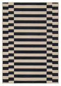 GLN Rugs Bodrum - Machine Washable Area Rug - Navy/Beige Home Rug