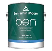 Ben® Interior Acrylic Paint & Primer - Eggshell Gallon Tate Olive HC-112