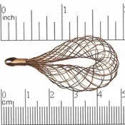 48mm x 23mm Chandelier Ear Wire. Sold by the Piece - EW1921