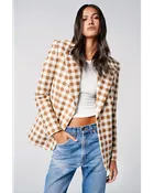90's Blazer: Umber Check