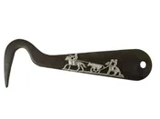 AJ Tack Antique Brown Steel Hoof Pick