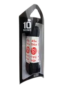 10 Seconds ® All-Pro ® Athletic Flat Laces | Black