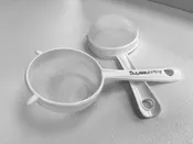 Egg Strainer, Plastic w/ Nylon Mesh (Sold in Packs of 5) — Aquaneering