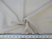 Discount Tablecloth Fabric Jacquard Check Mushroom Tan 46DR