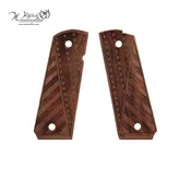 1911 Custom Engraved Pistol Grips- American Flag Design