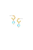 Bead Drop Mini Hoop