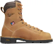 Danner - Quarry USA 8" Distressed Brown Alloy Toe Boot