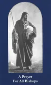 A Prayer for all Bishops Prayer Card