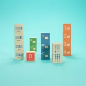 Uncle Goose Braille Math Blocks