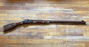 David Hudson (1875-1896) - .38 caliber Percussion Half Stock Target Rifle — Kimosabé Vintage Southwest - Taos -