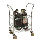 EMS Oxygen Cart – SCBA or M Cylinders