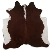 7 Ft X 6.5 Ft Genuine Brazilian Cowhide Skin Rug by Hilason | Hair-On Leather Home Décor Carpet