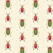 Andover Fabrics - Bird Humbug, Daylight || SOLD BY THE HALF YARD
