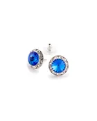 11mm - Blue - Performance Earrings (Pierced)
