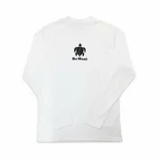 "Be Maui" Honu Men's Performance Long Sleeve Shirt (White)