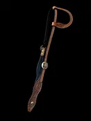 1/2″ Single Ear Headstall with Tooling