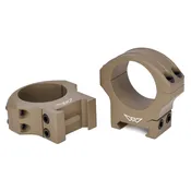 WARNE HYPERLITE 30MM LOW RINGS DARK EARTH