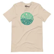 Enjoy Michigan Retro Green Unisex T-shirt