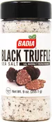 Badia Sea Salt Black Truffle-9 oz.-6/Case