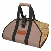 White Duck Outdoor Boat Shape Canvas Firewood Log Carriers