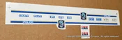 1/24th scale Anne Arundel County, Maryland Police Decals