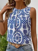 Gia Vintage Print Tank