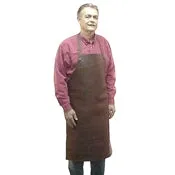 Basic Over Neck Leather Apron Heavy Duty Long