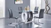 5 Piece Dining Room Set (D1628DT+D915DC-GRY)