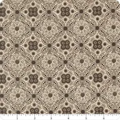 Posh - Filigree Damask Medallion - Shadow Mist