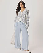 Addison Striped Cardigan