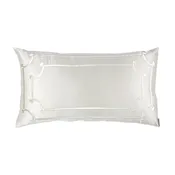 Alessandra King Pillow Sham Ivory 20X36 (No Insert)