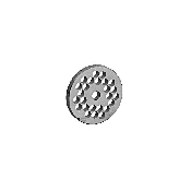 #22 L&amp;W Hubless Special Carbon Tool Steel Meat Grinder Plates