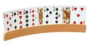 2pc Curve Shape Wooden Card Holders